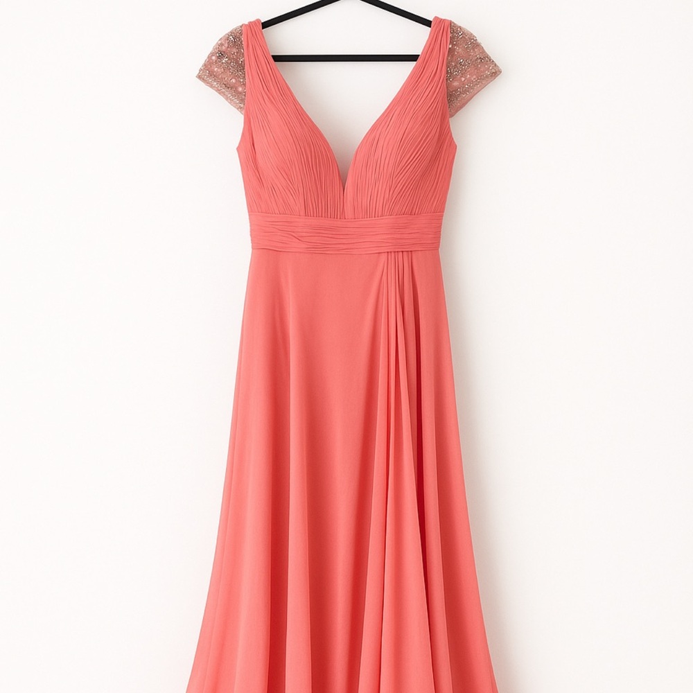 Mac Duggal Coral Wedding Dress